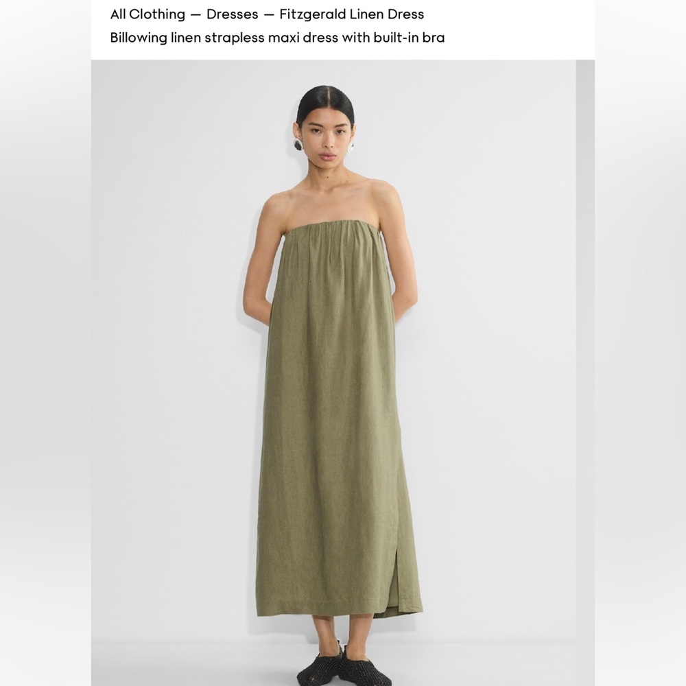 Aritzia Fitzgerald Linen Dress Size M